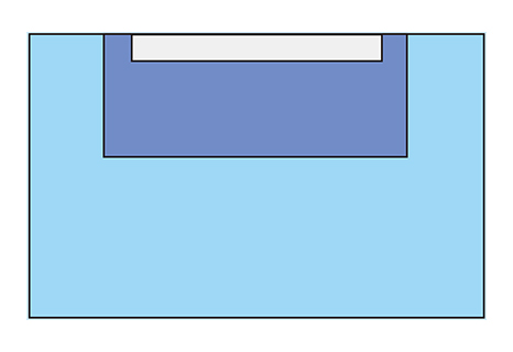 Campo Lateral con adhesivo