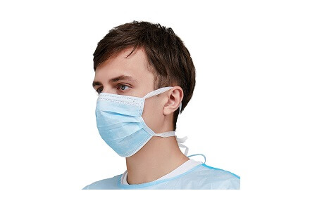 Surgical Mask With Tie