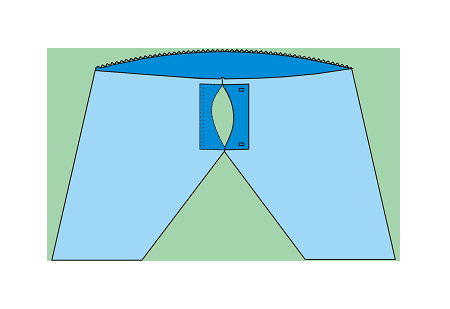 Pantalones Cortos de Colonoscopia