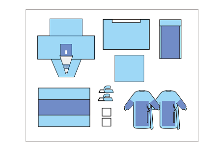 Lithotomy Surgical Pack