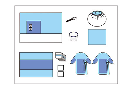 Angiography Surgical Drape Pack